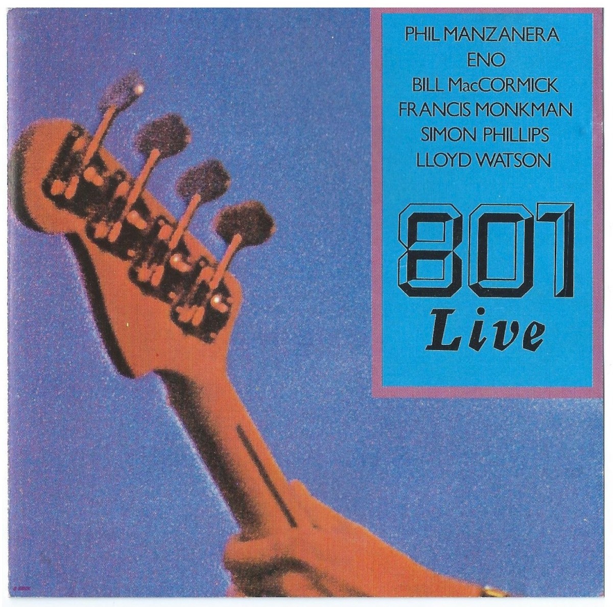 801 Live cover