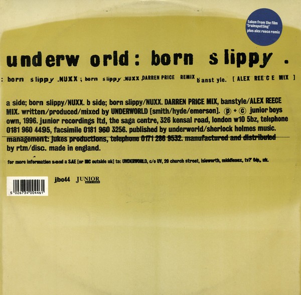 Born Slippy cover