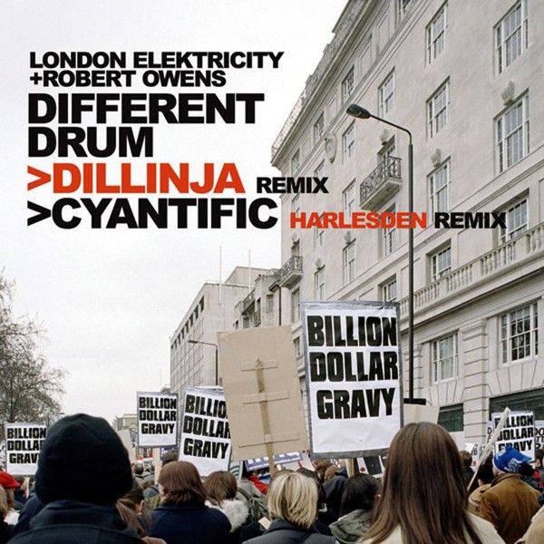 Different Drum (Dillinja Remix) / Harlesden (Cyantific Remix) cover