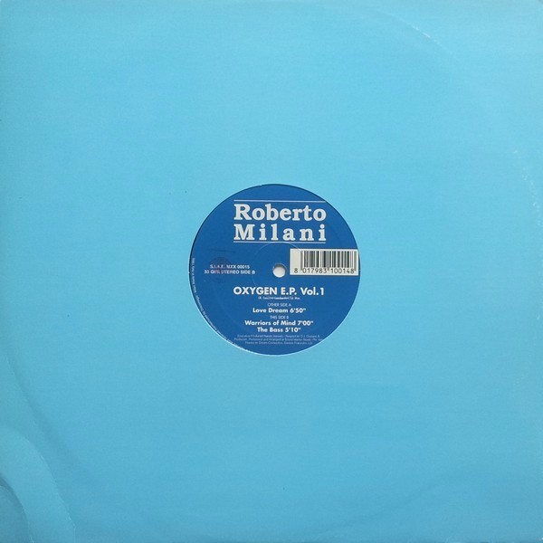 Oxygen E.P. Vol. 1 cover