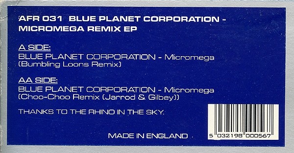 Micromega Remix EP cover