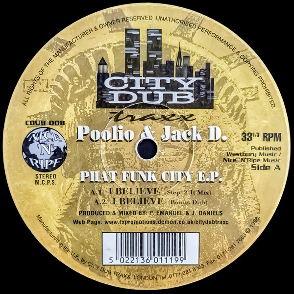 Phat Funk City E.P. cover