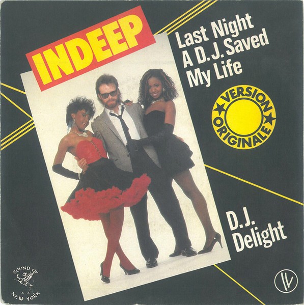 Last Night A D.J. Saved My Life cover