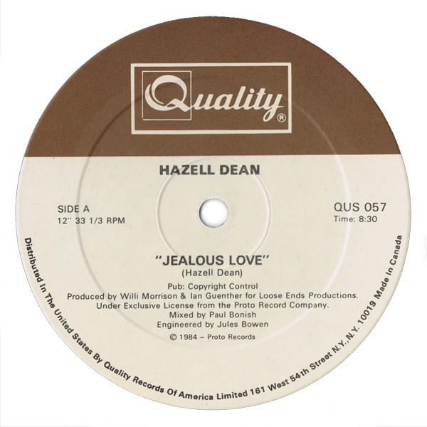Jealous Love / Evergreen cover