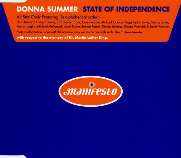 State Of Independence cover