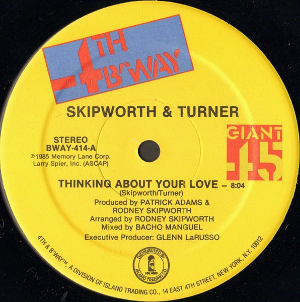 Thinking About Your Love cover