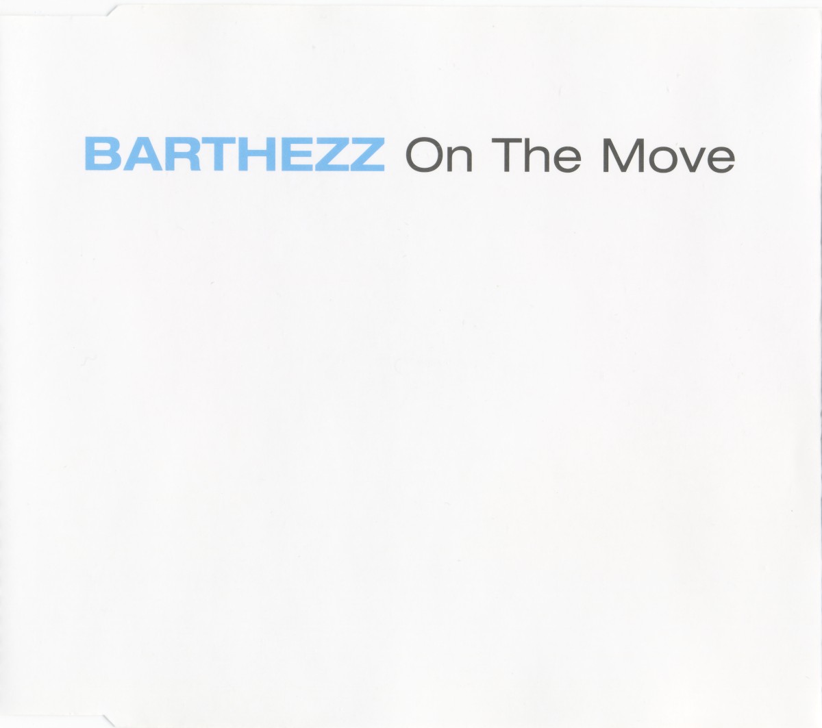 On The Move cover