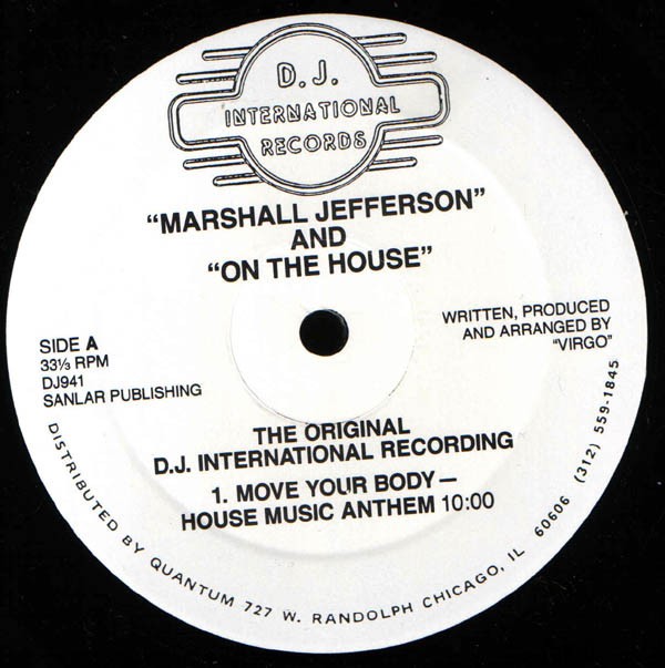 Move Your Body - The Original D.J. International Recording cover
