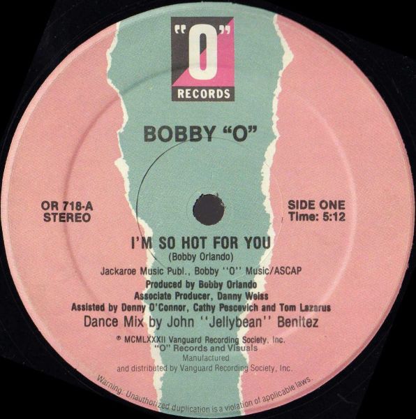 I'm So Hot For You cover