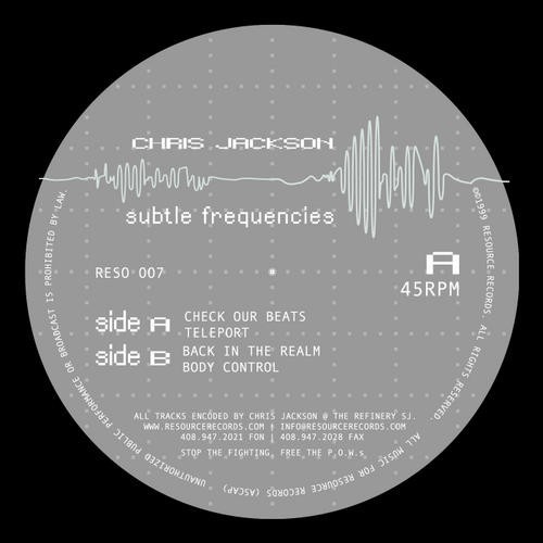 Subtle Frequencies cover