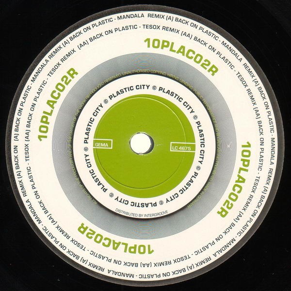 Back On Plastic (Remixes) cover