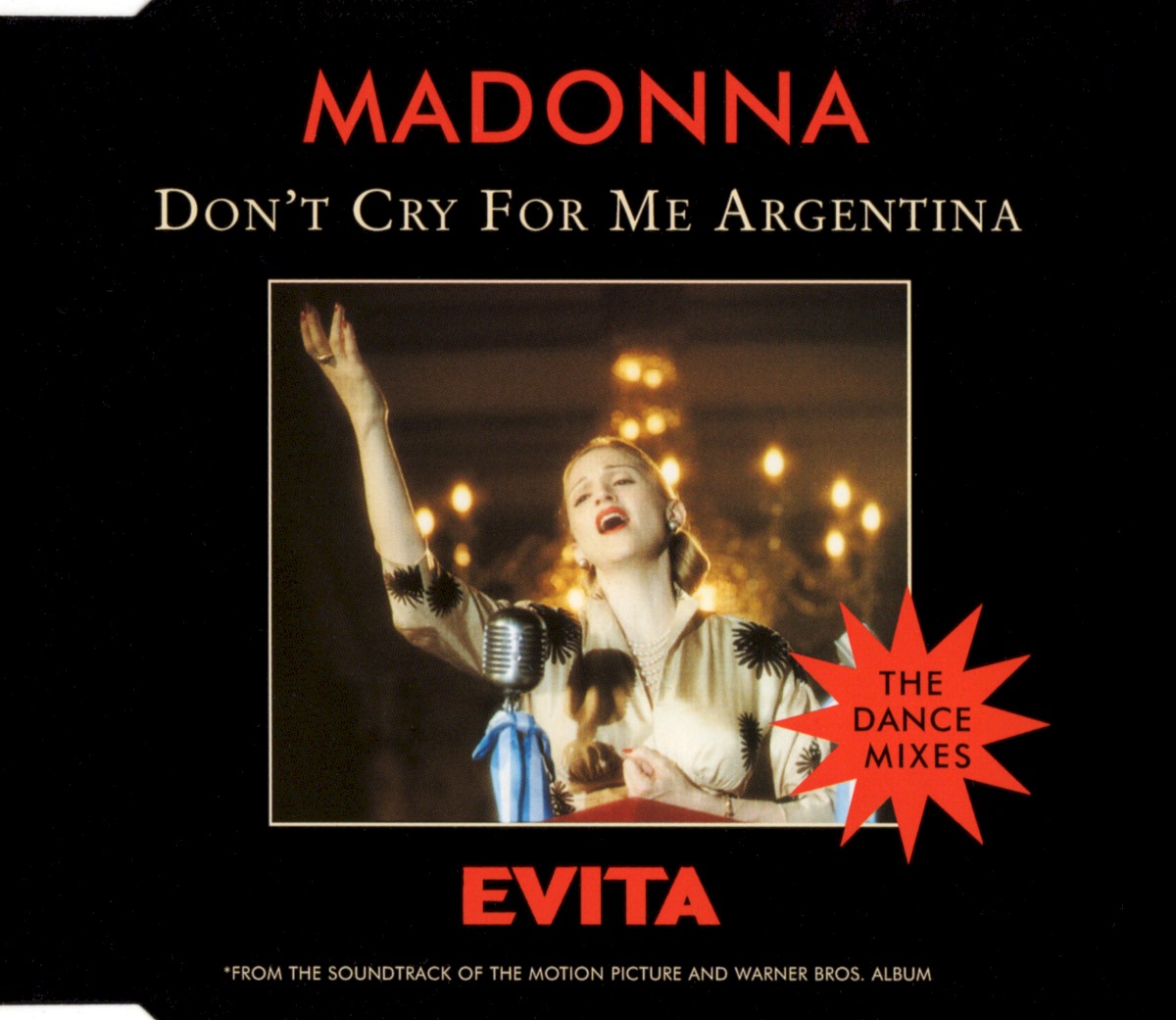 Don't Cry For Me Argentina cover