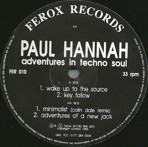 Adventures In Techno Soul cover
