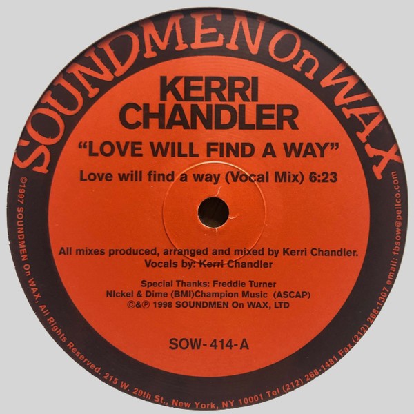 Love Will Find A Way cover