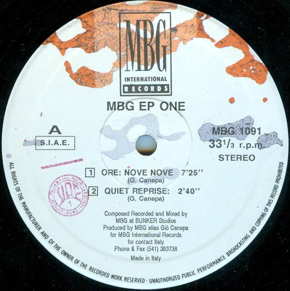 EP One cover