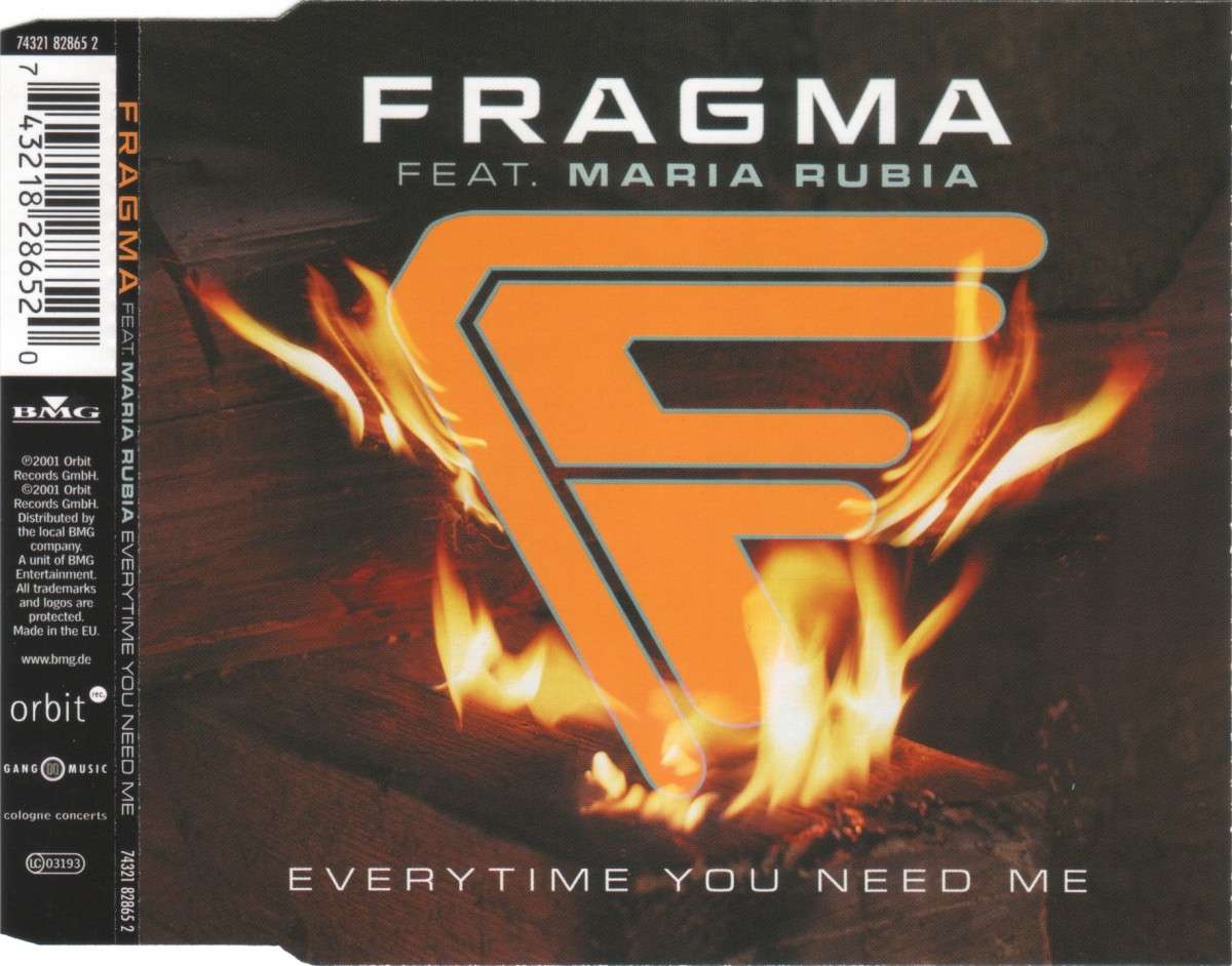 Everytime You Need Me cover