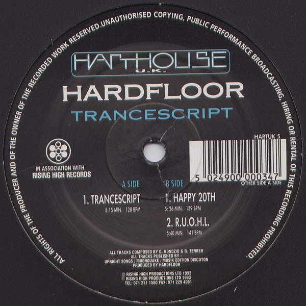 Trancescript cover