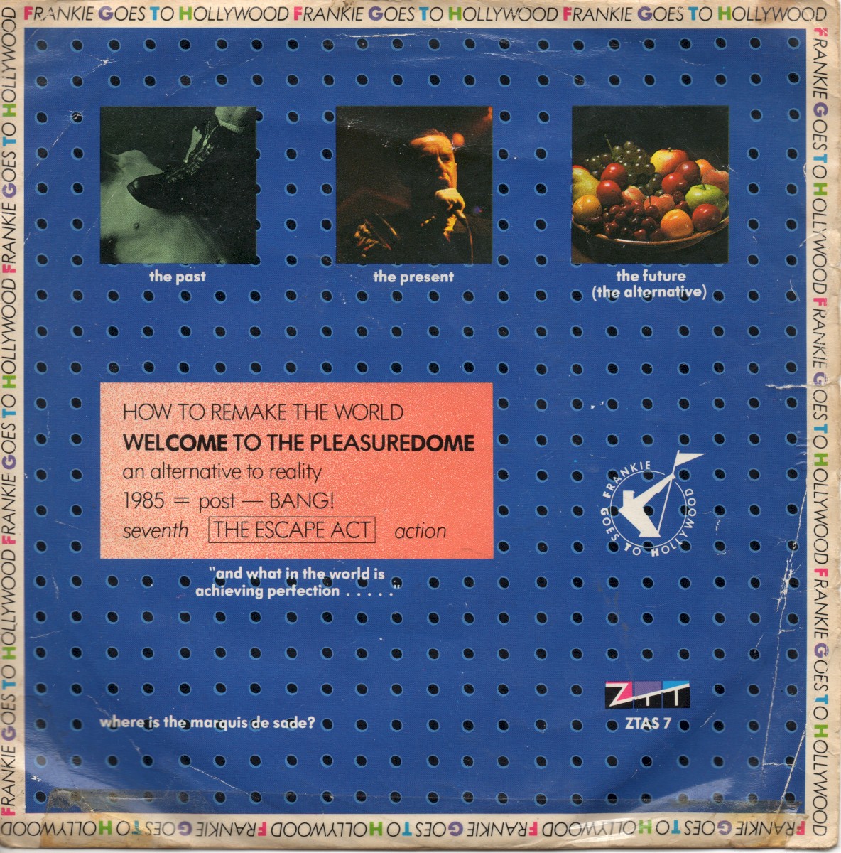 Welcome To The Pleasuredome cover