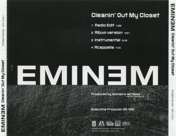 Cleanin' Out My Closet cover
