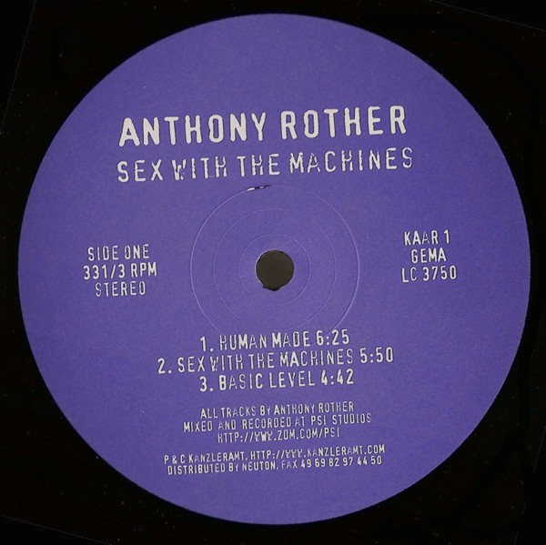 Sex With The Machines cover