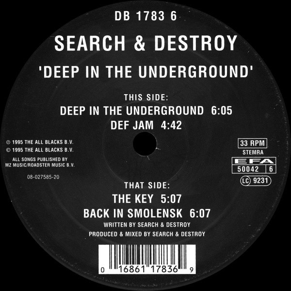 Deep In The Underground cover