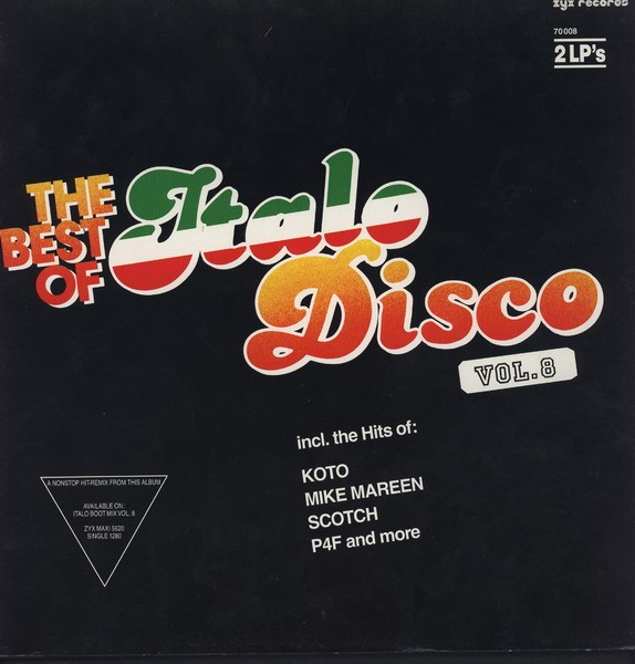 The Best Of Italo-Disco Vol. 8 cover