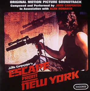 Escape From New York (Original Motion Picture Soundtrack) cover