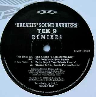 Breakin' Sound Barriers (Remixes) cover