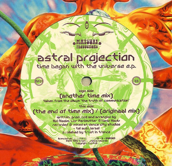 Time Began With The Universe E.P. cover