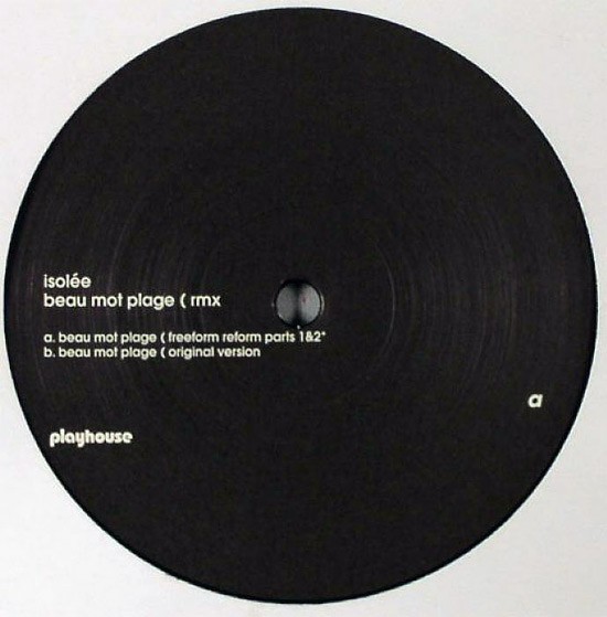Beau Mot Plage (Remix) cover