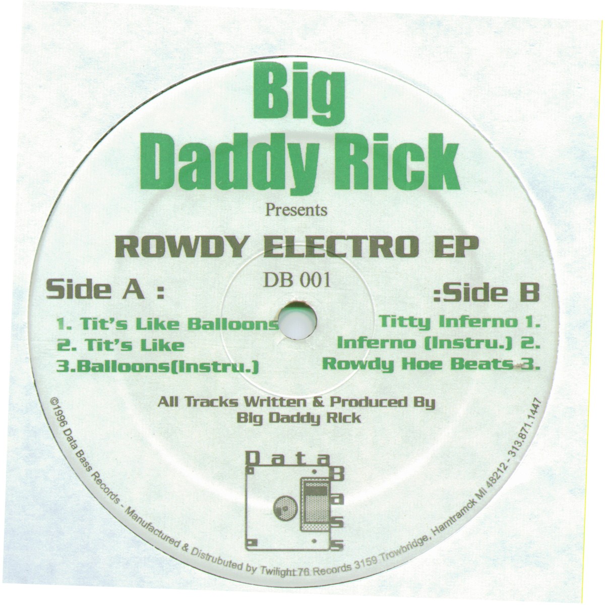 Rowdy Electro EP cover