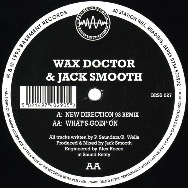 New Direction (93 Remix) / What's Goin' On cover