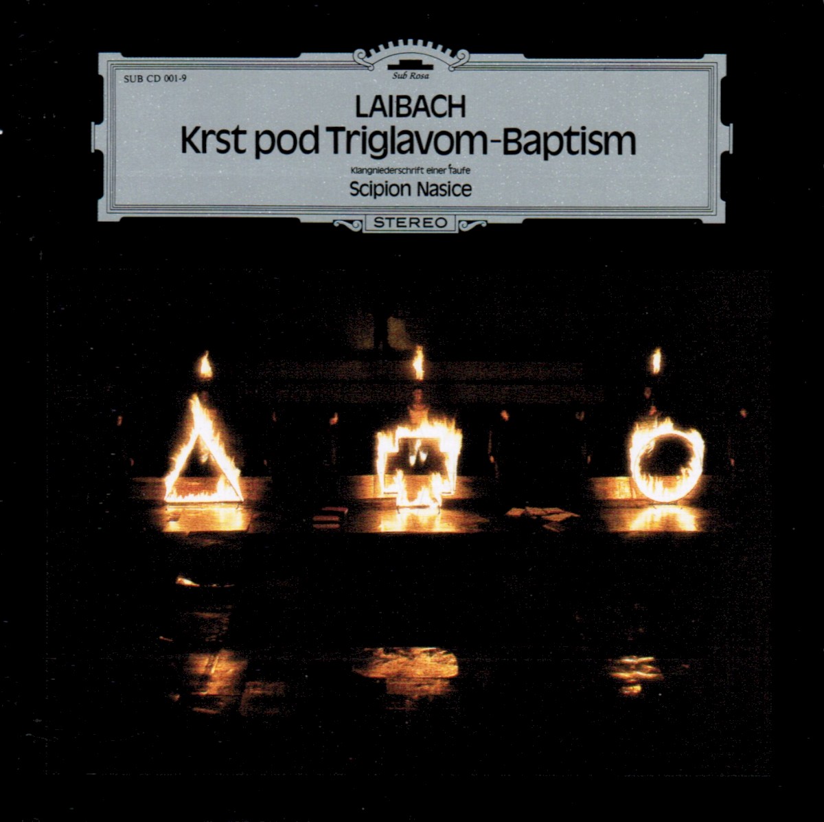 Krst Pod Triglavom - Baptism (Klangniederschrift Einer Taufe) cover