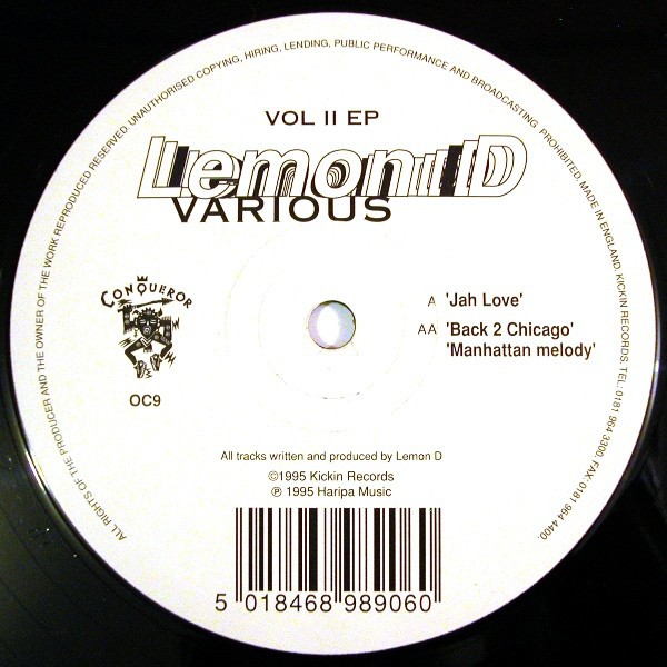 Vol II EP cover