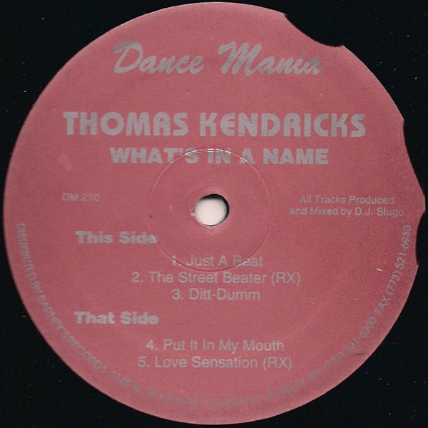 What's In A Name cover