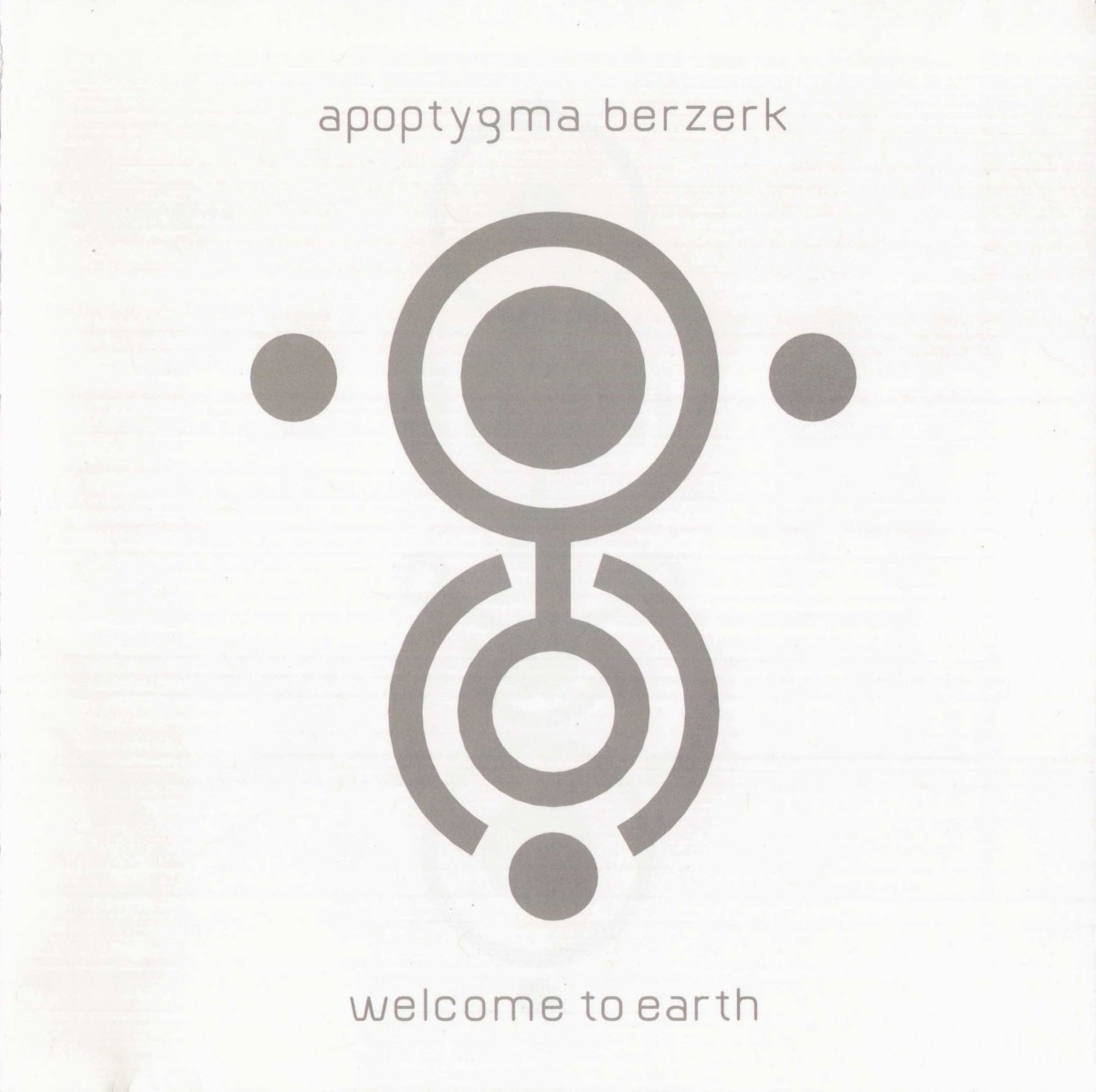 Welcome To Earth cover