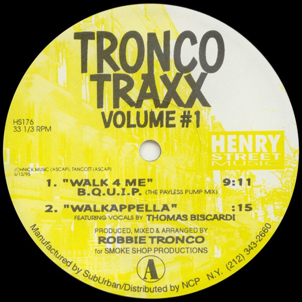 Tronco Traxx Volume #1 cover
