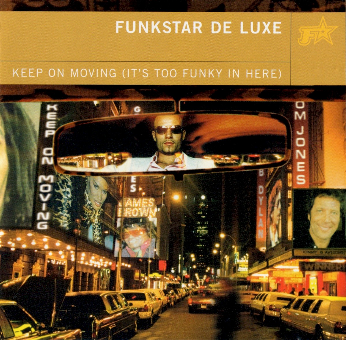 Keep On Moving (It's Too Funky In Here) cover