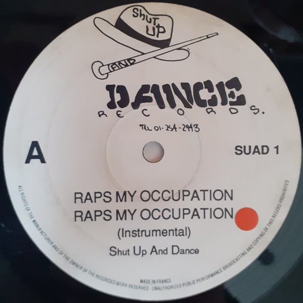 Raps My Occupation / £10 To Get In cover
