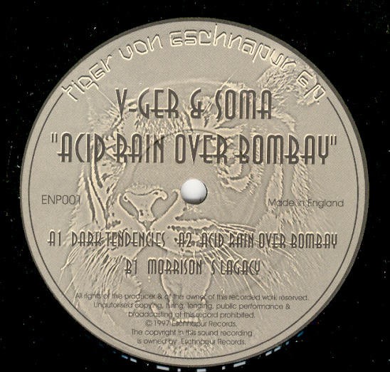 Acid Rain Over Bombay (Tiger Von Eschnapur E.P.) cover
