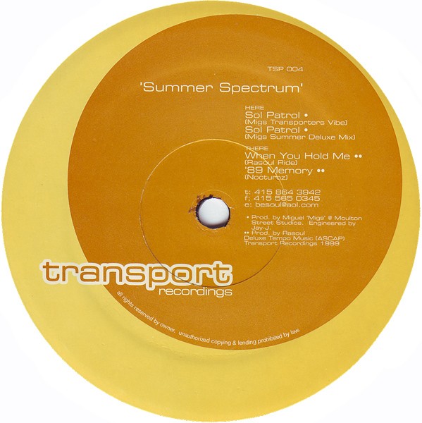 Summer Spectrum EP cover