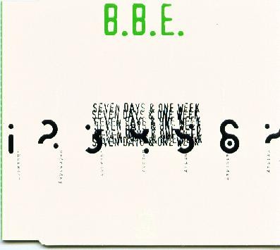 Seven Days & One Week cover