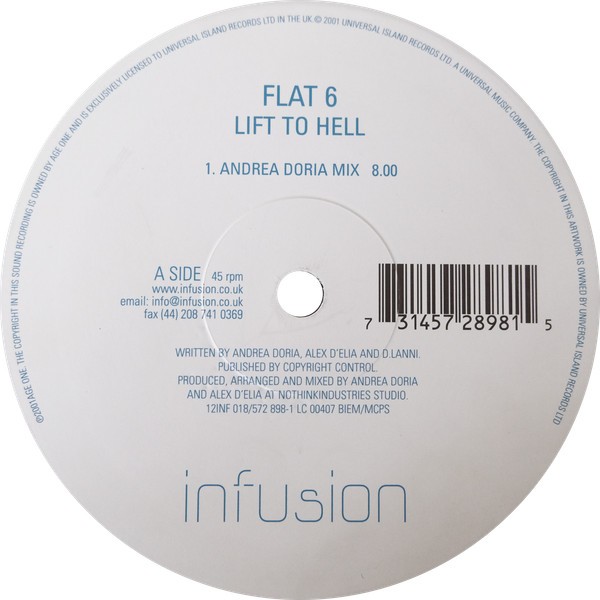 Lift To Hell cover