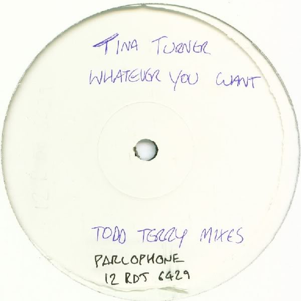Whatever You Want (Todd Terry Mixes) cover