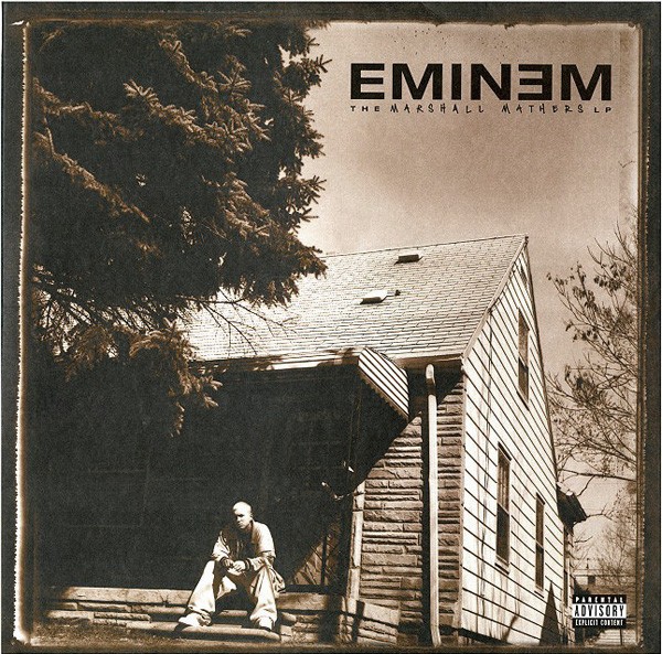 The Marshall Mathers LP cover