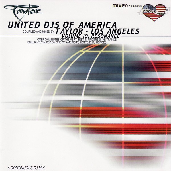 United DJ's Of America Volume 10: Resonance ‎- Los Angeles cover