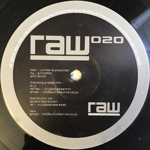 RAW 020 cover