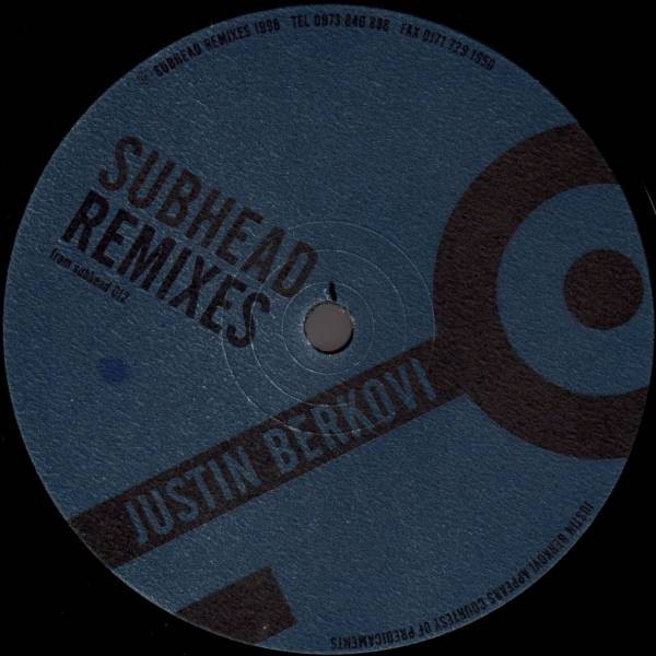 Subhead Remixes cover