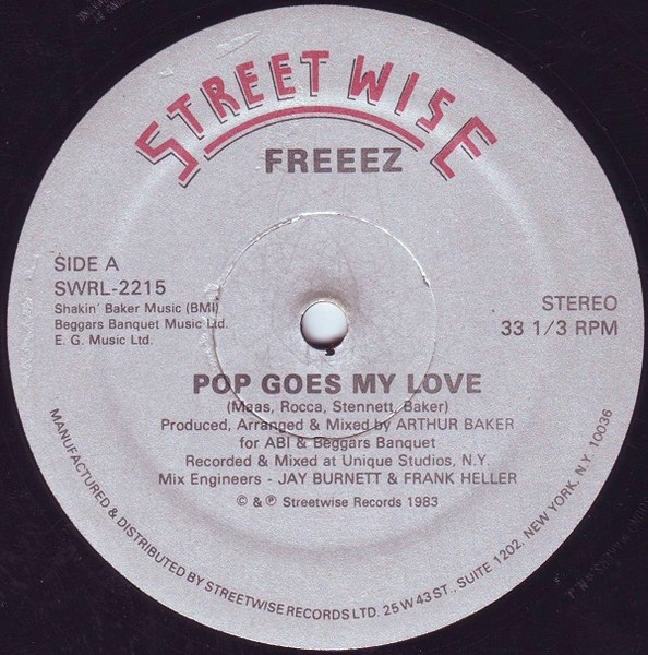 Pop Goes My Love cover