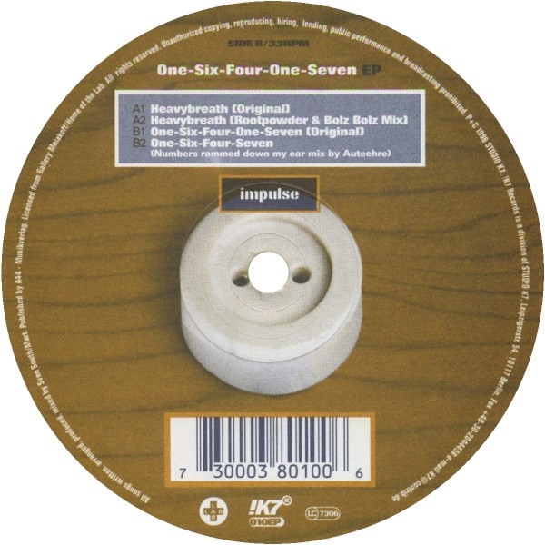 One-Six-Four-One-Seven EP cover